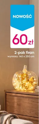 Firany 2-pak promocja w Pepco