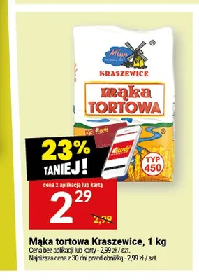 Mąka tortowa Kraszewice promocja w Twój Market