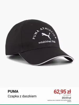 Czapka z daszkiem Puma promocja w Deichmann