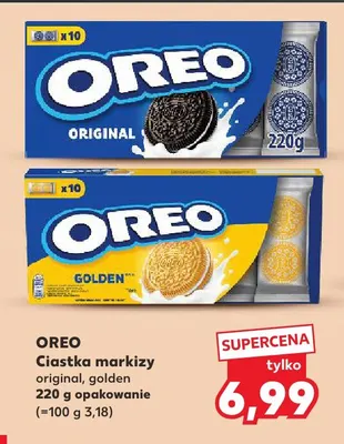 Ciastka markizy original Oreo promocja w Kaufland