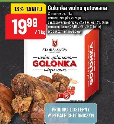 Golonka wolno gotowana promocja w POLOmarket