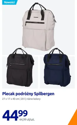 Plecak podróżny Spilbergen promocja w Action