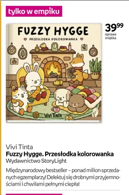 Książka Fuzzy Hygge. Przesłodka kolorowanka promocja w Empik