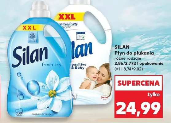Płyn do płukania Silan Fresh Sky promocja w Kaufland