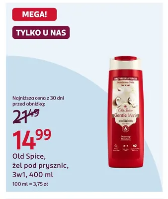 Żel pod prysznic 3w1 Flomie men promocja w Rossmann