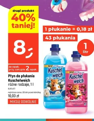 Płyn do płukania Kuschelweich promocja w Dealz