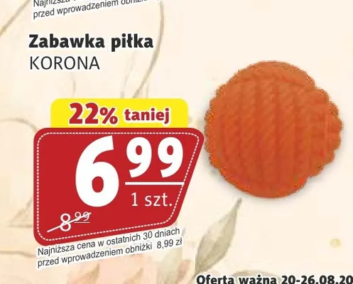 Zabawka piłka Korona promocja w Prim Market