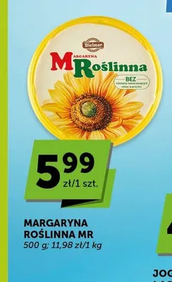 Margaryna roślinna MR promocja w Euro Sklep