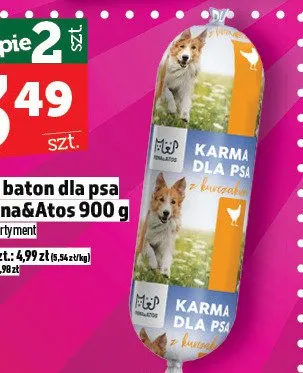Karma baton dla psa promocja w TOPAZ