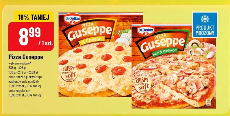 Pizza Guseppe Ham & Mushroom Dr. Oetker promocja w POLOmarket
