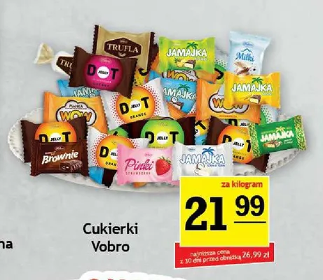 Cukierki Brownie Vobro promocja w Gram Market