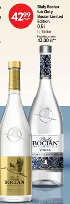 Wódka Biały Bocian Limited Edition 0,5l promocja w Żabka