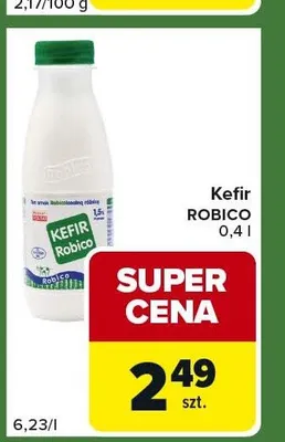 Kefir ROBICO 0,4l promocja w Carrefour Express