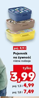 Pojemnik na żywność 0,9 l promocja w Kaufland