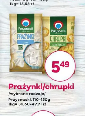 Prażynki i chrupki Przysnacki promocja w Bliski