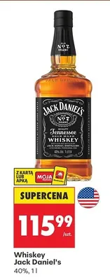 Whiskey Jack Daniel's promocja w Biedronka