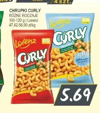 Chrupki Curly Classic promocja w Słoneczko