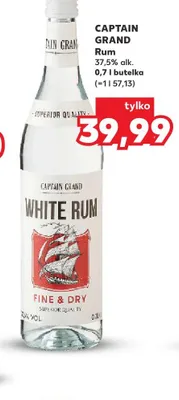 Rum Captain Grand White Rum promocja w Kaufland
