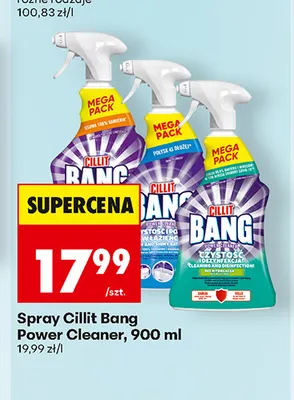 Spray Cillit Bang Power Cleaner promocja w Biedronka