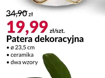 Patera dekoracyjna ceramiczna promocja w Salony Agata