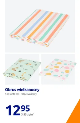 Obrus wielkanocny promocja w Action