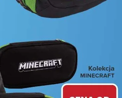 Piórnik Kolekcja Minecraft czarny promocja w Carrefour