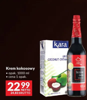 Sos sojowy jasny czerwony House of Asia promocja w Makro