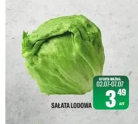 Sałata lodowa promocja w Tomi Markt