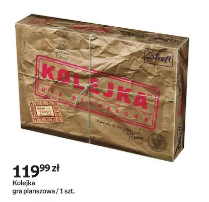 Gra planszowa Kolejka Trefl promocja w Empik