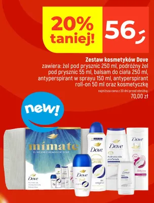 Zestaw kosmetyków Dove promocja w Dealz
