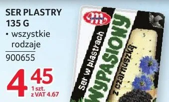 Ser plastry Mlekovita 135 g wszystkie rodzaje promocja w Selgros