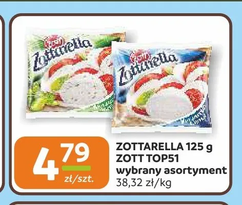 Zottarella Zott promocja w Społem Częstochowa