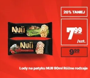 Lody na patyku Nuii Nordic Berry promocja w API Market