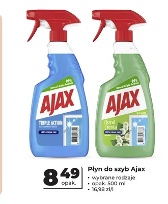 Płyn do szyb Ajax promocja w Odido