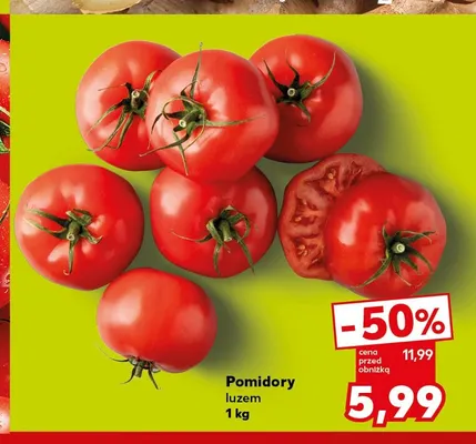 Pomidory promocja w Kaufland
