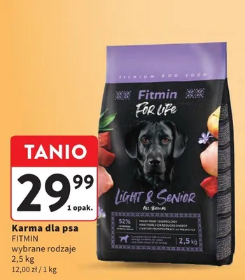 Karma wybrane rodzaje promocja w Intermarche