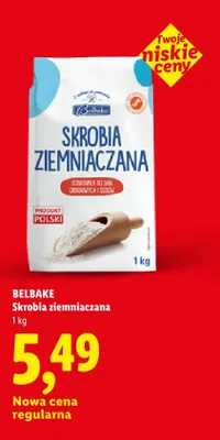 Skrobia ziemniaczana Belbake promocja w Lidl