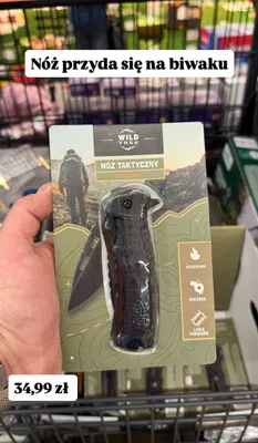 Nóż taktyczny składany promocja w Biedronka