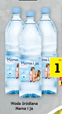 Woda źródlana niegazowana Mama i ja promocja w Gram Market