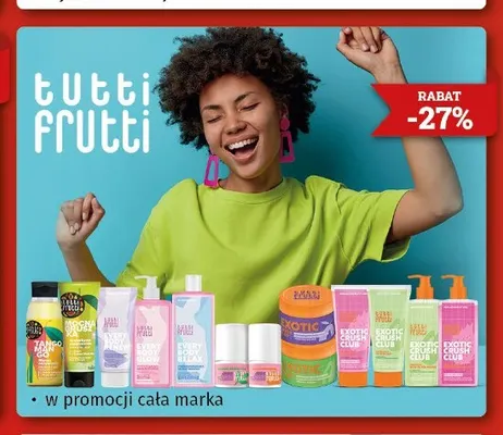 Kosmetyki Tutti Frutti promocja w Drogeria Kosmyk