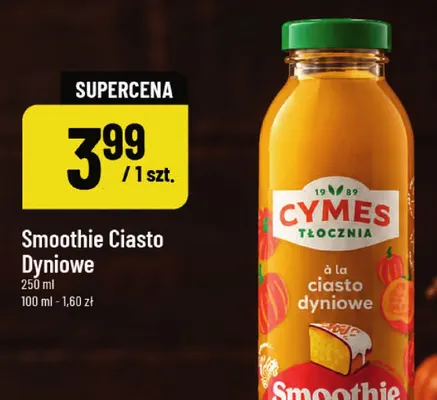 Smoothie Ciasto Dyniowe Cymes promocja w POLOmarket