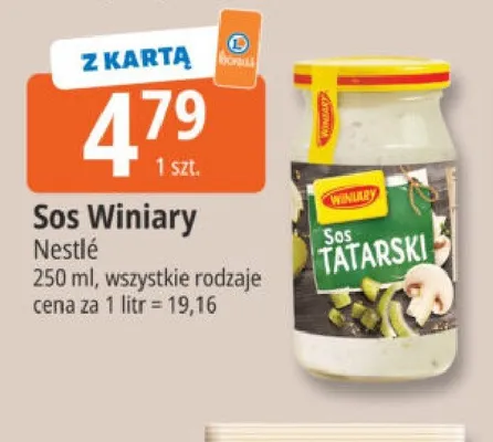 Sos Winiary promocja w Leclerc