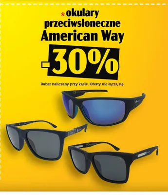 Okulary przeciwsłoneczne American Way promocja w TOPAZ