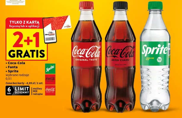 Napój Sprite promocja w Intermarche
