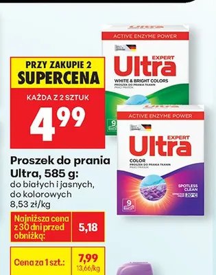 Proszek do prania do białych i jasnych promocja w Biedronka