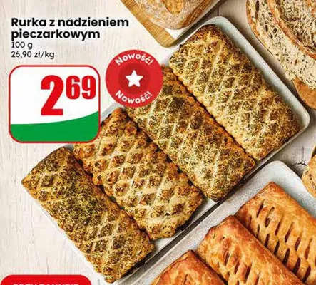 Rurka z nadzieniem pieczarkowym promocja w Dino
