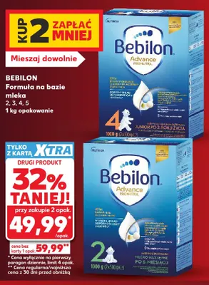Formuła na bazie mleka 4 Bebilon promocja w Kaufland