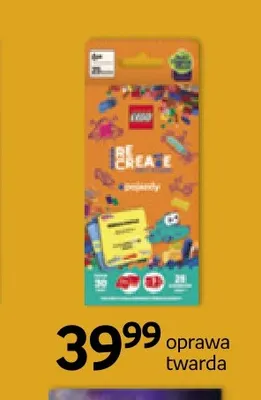 Książka LEGO Be Creative Pojazdy oprawa twarda promocja w Empik