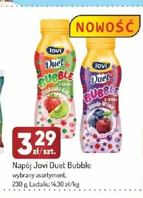 Napój Jovi Duet Bubble Truskawka-Kiwi promocja w Avita
