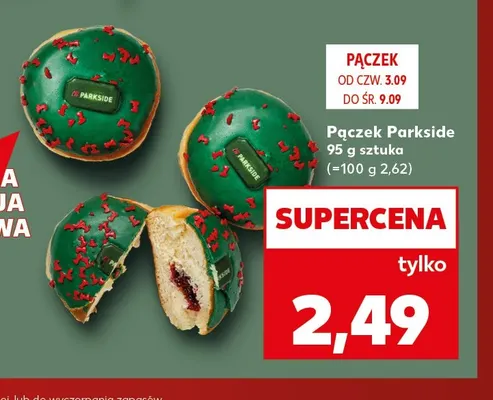 Pączek Parkside promocja w Kaufland